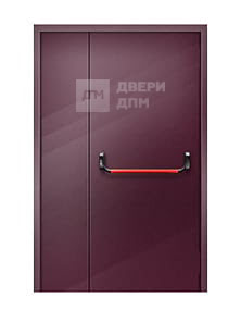 Противопожарная дверь EIW-15 полуторная со скрытыми петлями ДП-137