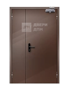 Дверь внутренняя металлическая, полотно с напылением тамбурная ДП-471